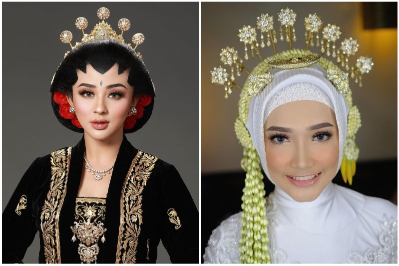 7 Inspirasi Makeup Pengantin Adat Jawa Yang Bikin Pangling Termasuk Untuk Hijaber Womantalk