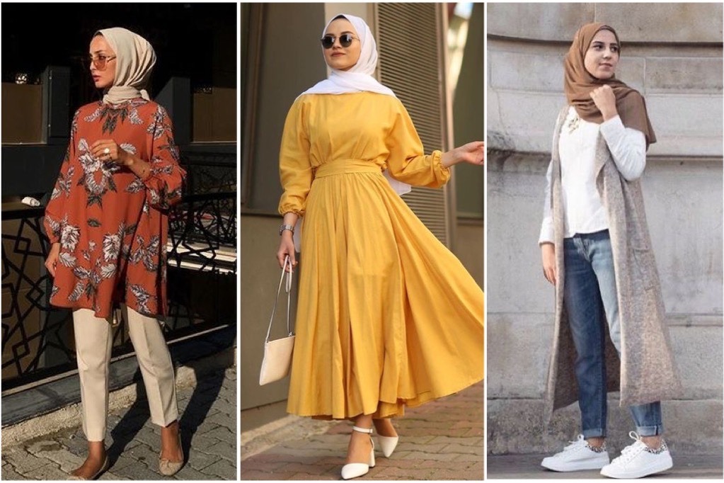 8 Tips OOTD Hijab dan Baju  Warna  Earthy Tone untuk Kulit 