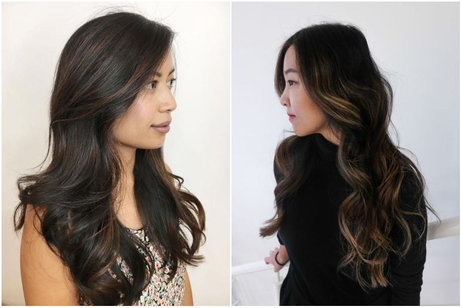 7 Gaya Highlight Rambut Hitam Sesuai Jenis  Warna  Kulit  