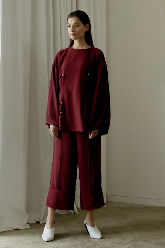 baju atasan wanita kekinian lengan pendek