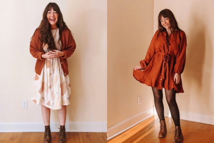 8 OOTD Baju Musim Hujan Untuk Menutupi Perut Buncit Agar Tampak