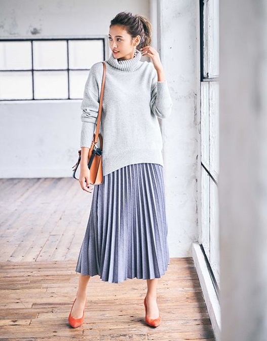 9 OOTD Rok Plisket Ala Korea untuk Rayakan Lebaran - Womantalk