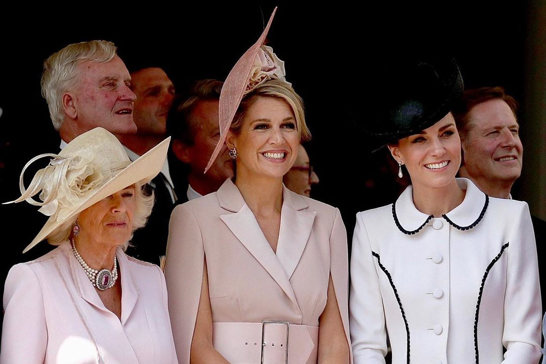 Kate Middleton Tampil Elegan Bersama Ratu Spanyol Dan Ratu Belanda