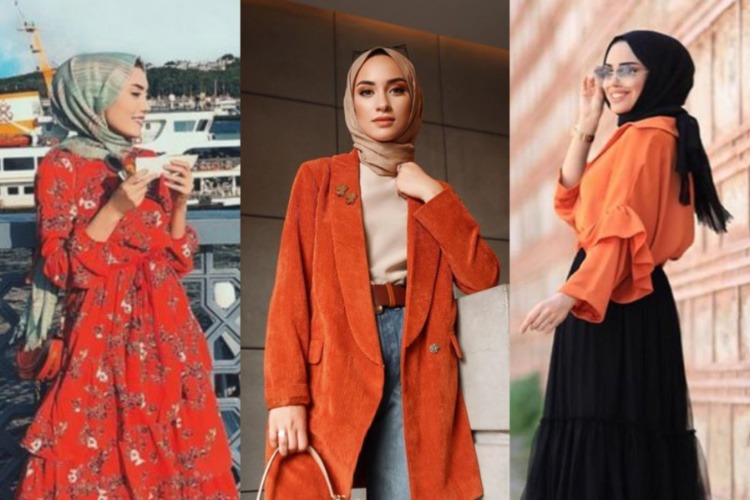 7 Warna Jilbab Yang Serasi Jika Dipadukan Dengan Baju Oranye Womantalk