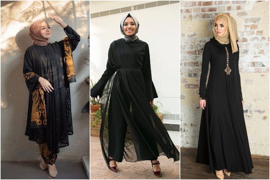 8 Tips Pilih Warna  Hijab Untuk Baju  Kondangan Hitam  