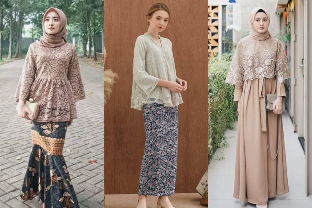 7 Model Kebaya Untuk Tutupi Perut Buncit Terlihat Ramping Womantalk