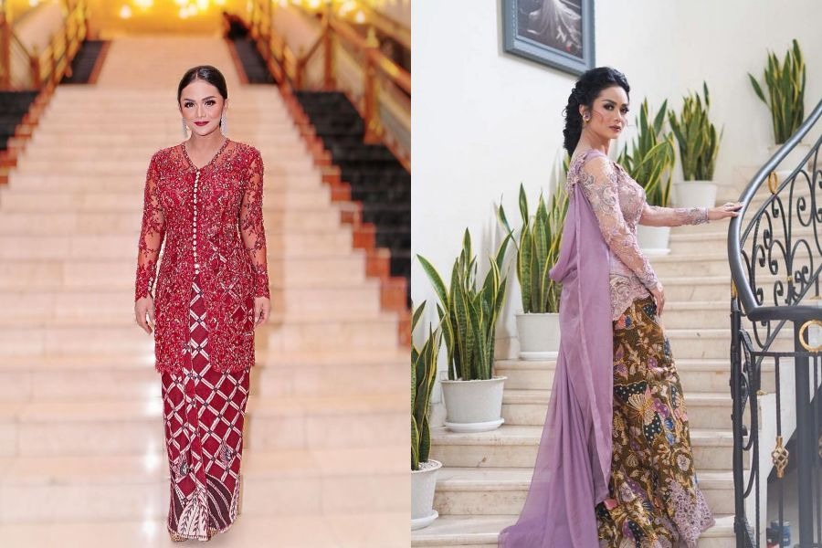 8 Inspirasi Model Kebaya Krisdayanti Yang Elegan Untuk Kondangan Womantalk