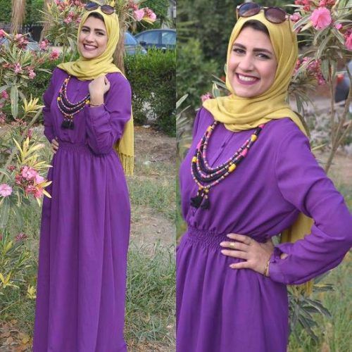 Baju Ungu  Tua Cocok Dengan Jilbab Warna  Apa Adimerdeka com