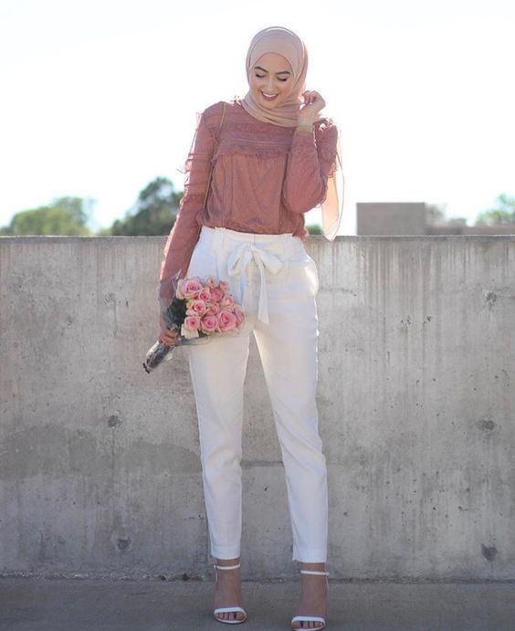 7 Model Celana Hijab Kekinian  Yang Santun Dan Stylish 