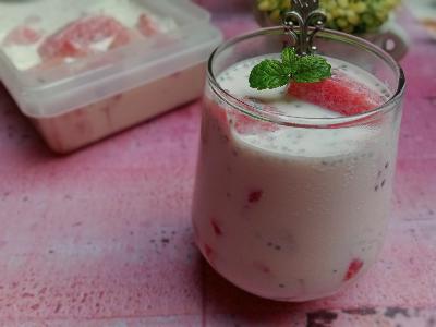 Resep Praktis Es Susu Semangka - Womantalk