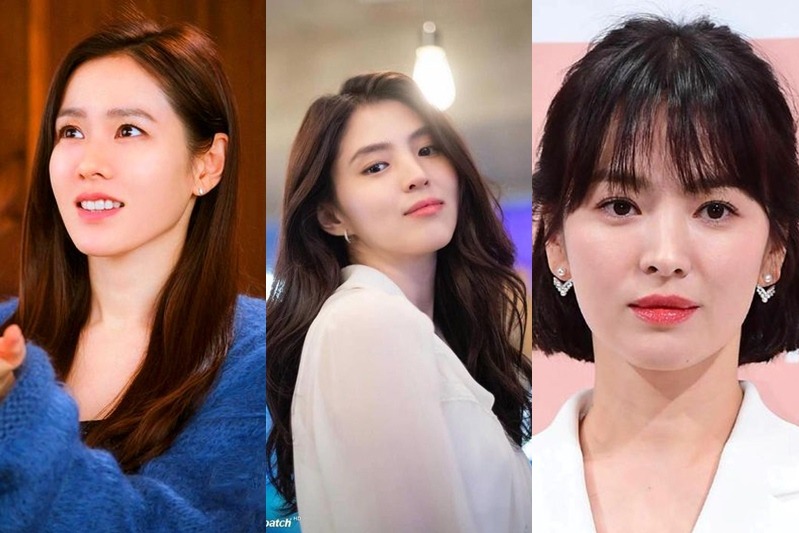 7 Model  Rambut  Ala Aktris Korea Sesuai Bentuk Wajah yang 