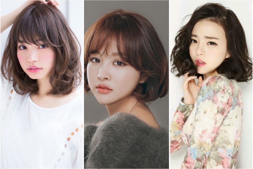 7 Model  Rambut  Sebahu Tercantik Ala Korea yang Tebal  dan  