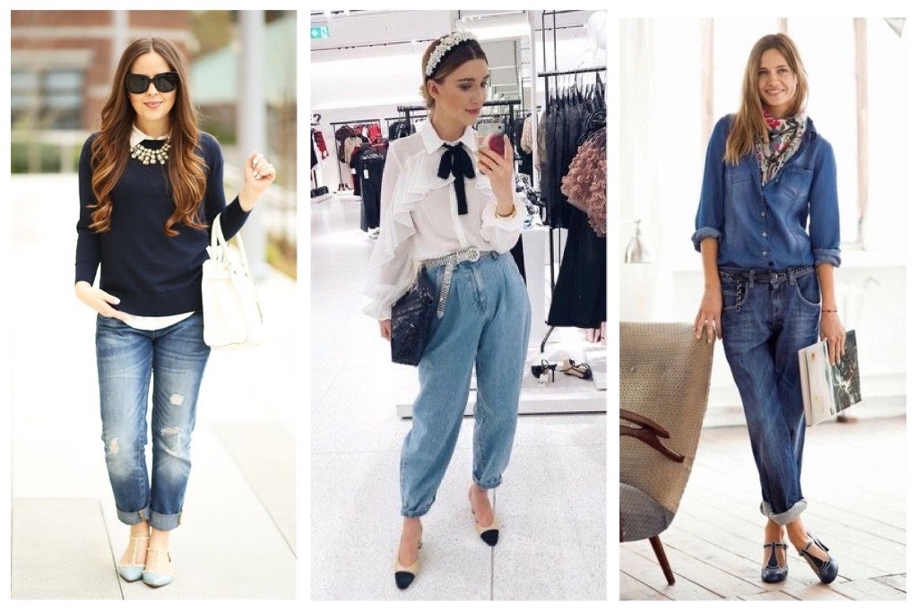 10 OOTD Kemeja dan Boyfriend Jeans yang Simpel, Tapi Tetap ...