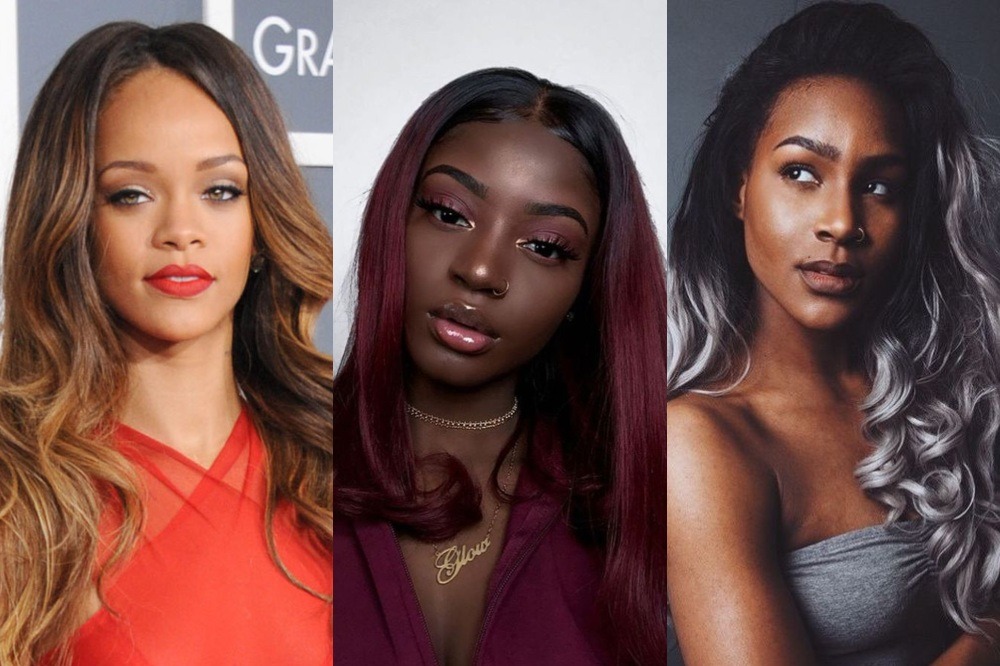 7 Warna Rambut Ombre yang Cocok untuk Kulit Gelap - Womantalk