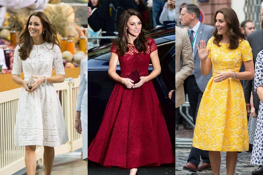 8 Dress Brokat Kate Middleton Buat Inspirasi Baju Kondangan Womantalk