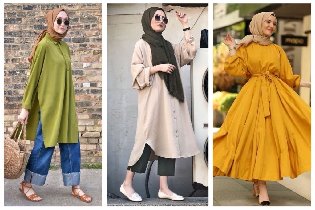 8 Tips Padu  Padan  Hijab dan Baju  Muslim Warna  Earthy Tone yang Kalem 