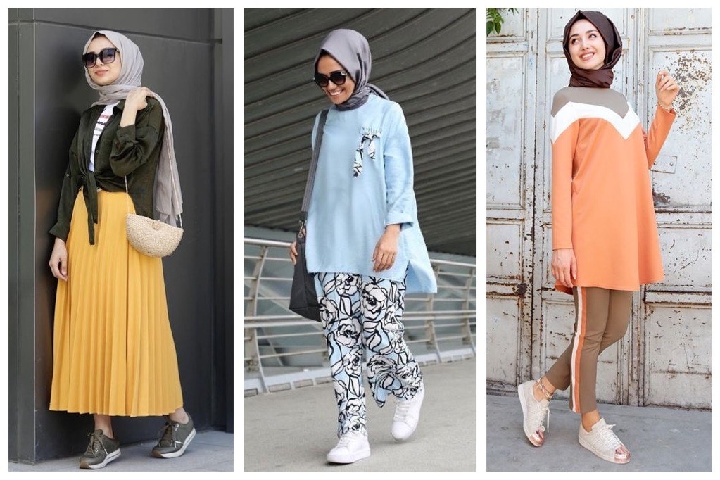 7 Busana Warna Terang Untuk Hijaber Berkulit Kuning Womantalk