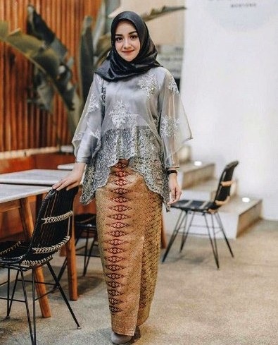 Tren Kebaya Tahun 2020 Yang Bisa Digunakan Oleh Pengguna Hijab Womantalk