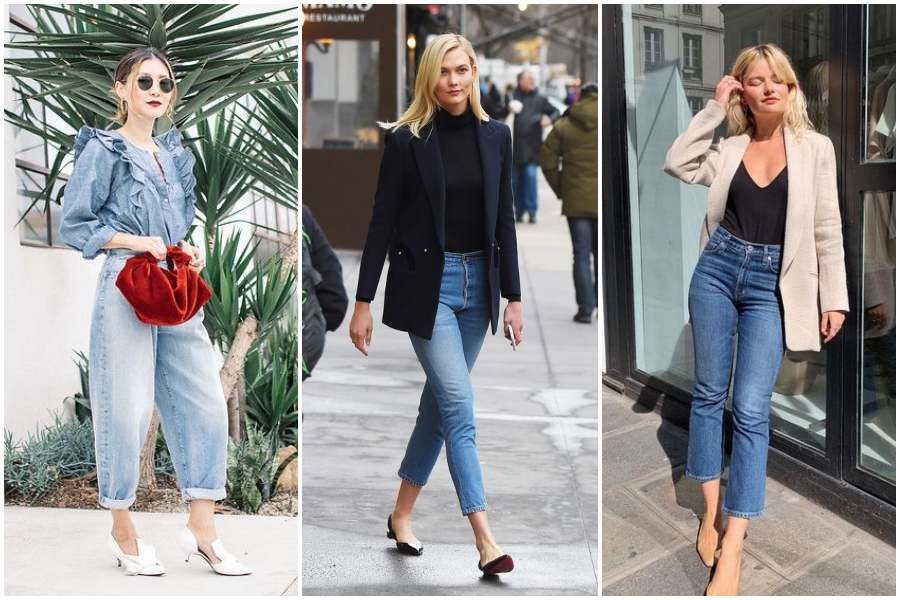 7 Tips OOTD Celana  Jeans  High Waist Untuk Menutupi Perut  