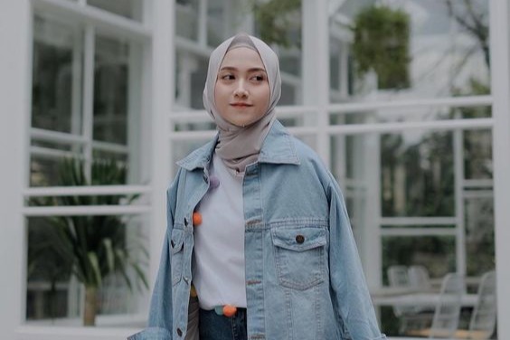 Ootd Jaket Jeans Rok / Ootd Hijab Jaket Jeans Dan Kulot | Jilbab